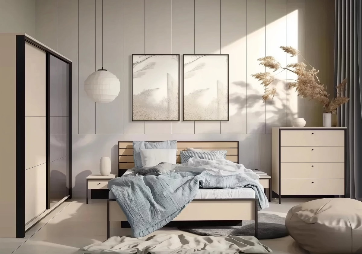 EN3BEC_05a ENNA SYPIALNIA KOMODA 2S BEŻ PIASKOWY CZARNY OŚWIETLENIE LED ARANŻACJA.png