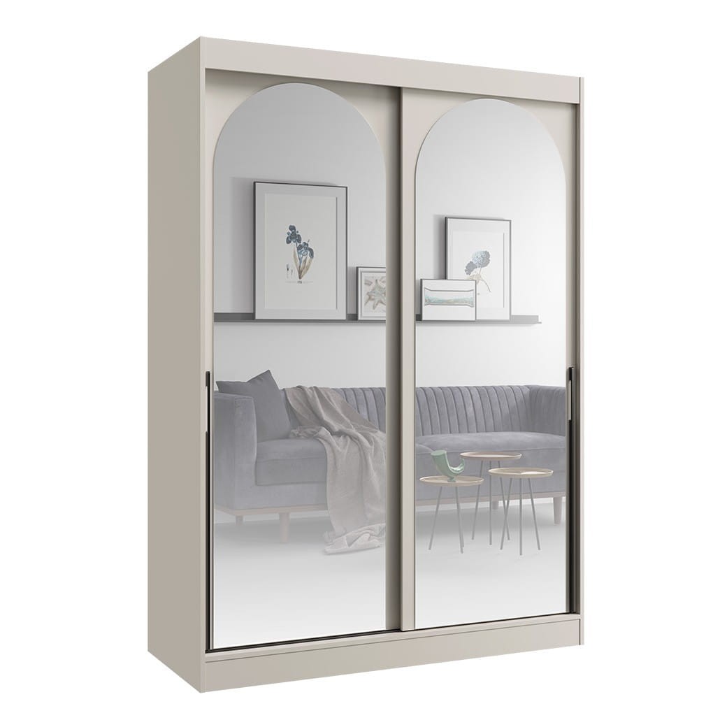 SZAFA MODIN 150 KASZMIROWA LUSTRO CZARNE UCHWYTY.jpg