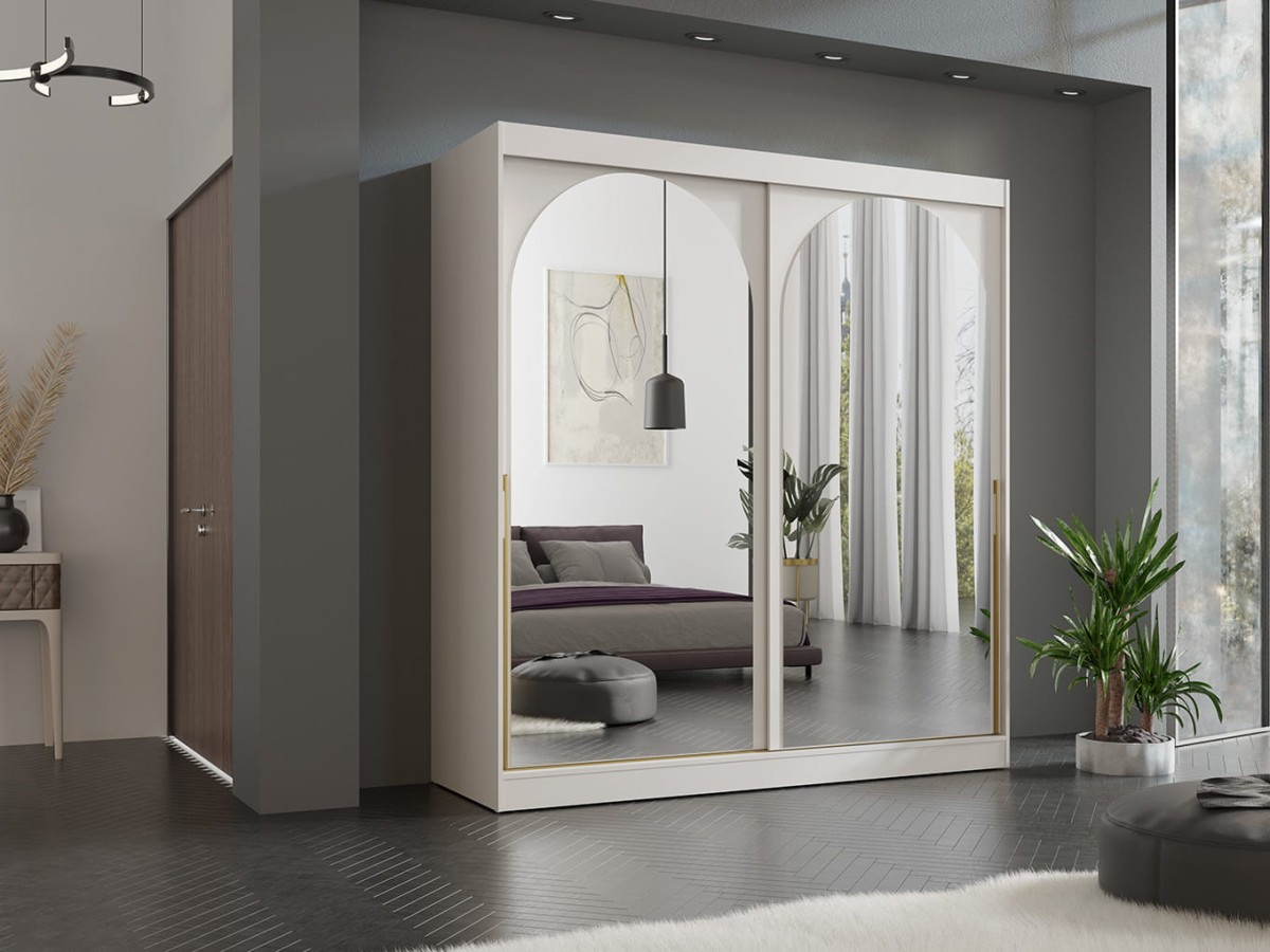 SZAFA MODIN 200 KASZMIROWA LUSTRO ZŁOTE UCHWYTY ARANŻACJA.jpg