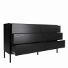INDUST KOMODA 6S 150 CM CZARNE DREWNO WYSOKIE CZARNE NÓŻKI WEWNĄTRZ.jpg