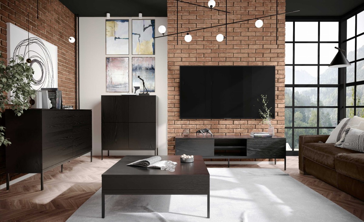 INDUST CZARNE DREWNO WYSOKIE CZARNE NÓŻKI ARANŻACJA.jpg