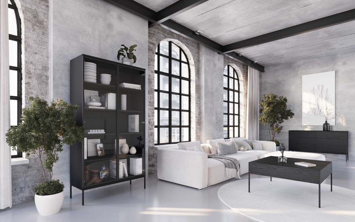 INDUST CZARNE DREWNO WYSOKIE CZARNE NÓŻKI ARANŻACJA 4.jpg