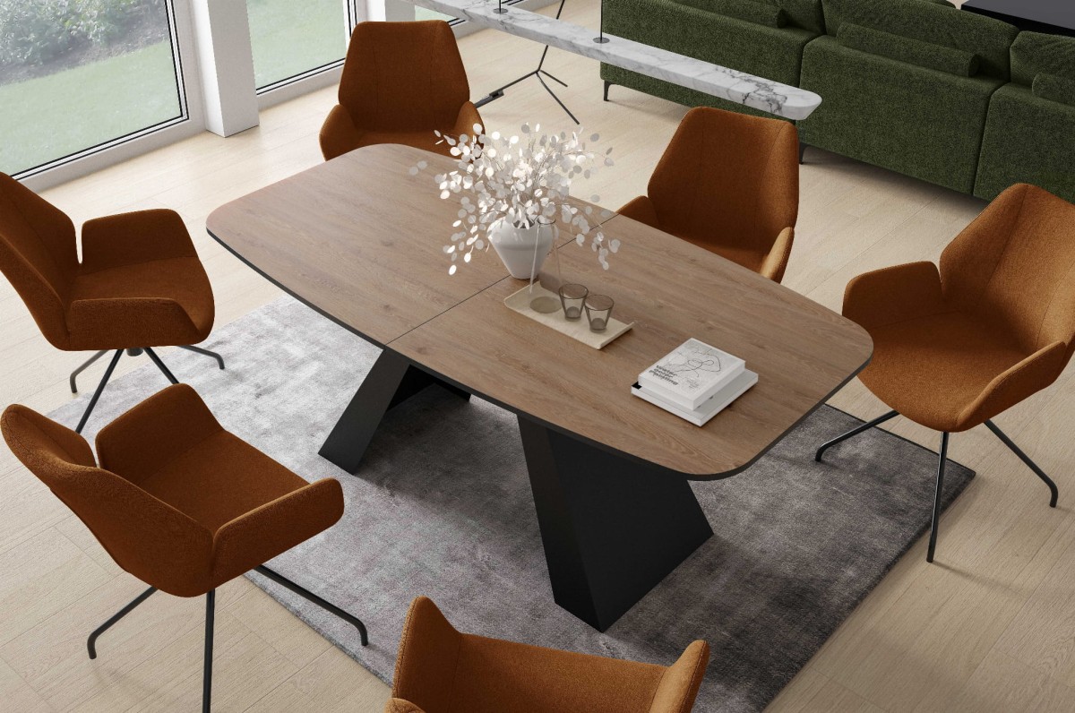 stół MYRON ARANŻACJA ARH3133 ST12 Truffle Brown Davos Oak.jpg