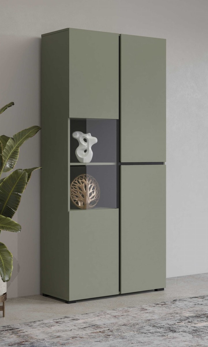 CROSS 24GWM12_WITRYNA 3DRZWI SZKŁO ZIELONY - CZARNY ARANŻ.jpg