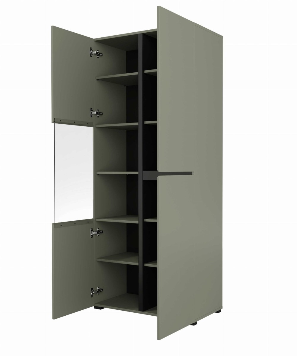 CROSS 24GWM12_WITRYNA 3DRZWI SZKŁO ZIELONY - CZARNY WEWNĄTRZ.jpg