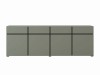 CROSS 24GWMY25_KOMODA 4DRZWI 4SZUFLADY ZIELONY - CZARNY FRONT.jpg