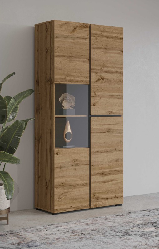 CROSS 24N6MY12_WITRYNA 3DRZWI SZKŁO DĄB WOTAN - CZARNY ARANŻ.jpg