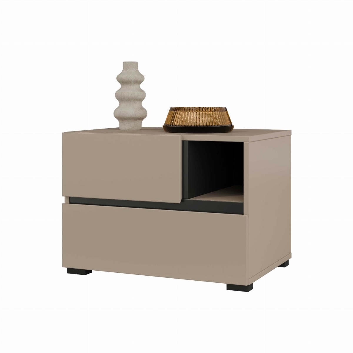 CROSS 24CWMY22_STOLIK SZAFKA NOCNA 2SZUFLADY CONGO - CZARNY PÓŁARANŻ LP.jpg