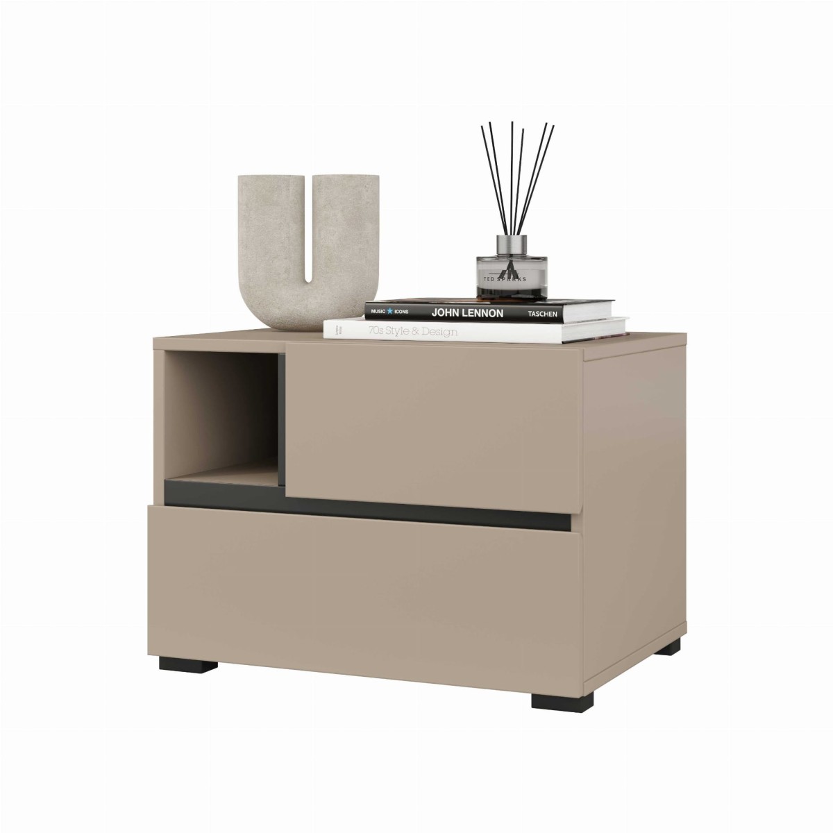 CROSS 24CWMY22_STOLIK SZAFKA NOCNA 2SZUFLADY CONGO - CZARNY PÓŁARANŻ.jpg