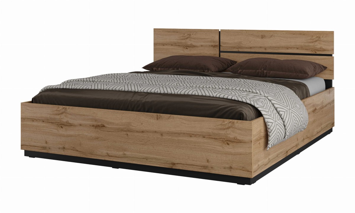 CROSS 24N6MY32a_ŁÓŻKO 180X200 DĄB WOTAN - CZARNY ZEWNĄTRZ.jpg