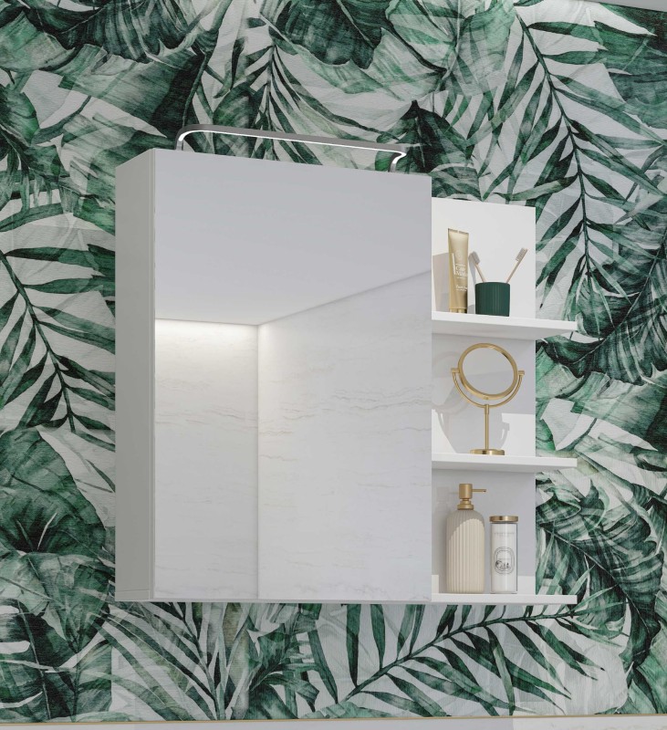 IRVINE 309WNP20_SZAFKA WISZĄCA 1DRZWI LUSTRO BIAŁY - CZARNY ARANŻACJA.jpg