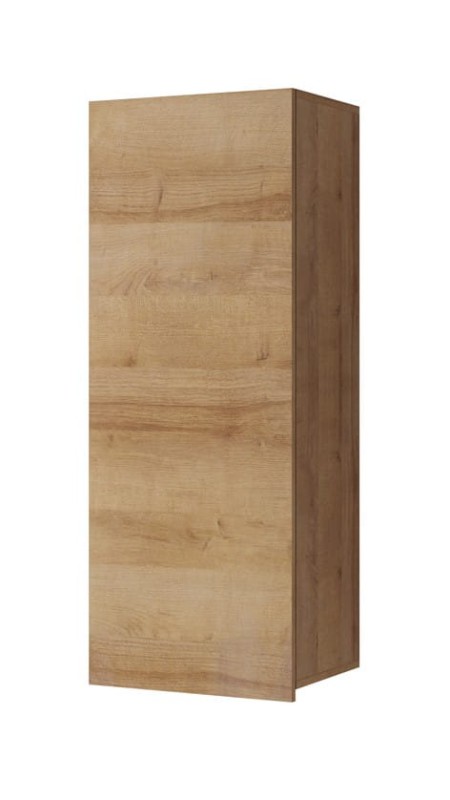 Szafka WISZĄCA PION dąb złoty PRESTIŻ  Drzwi Półka Do Salonu Pokoju Meblościanka.jpg