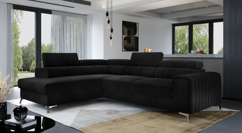 NAROŻNIK LOREN TKANINA MATT VELVET 99 ARANŻACJA LEWOSTRONNY.webp