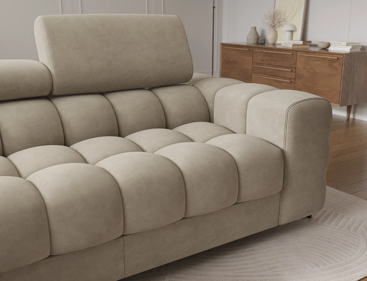 NAROŻNIK FELRO TKANINA AURA 18 ARANŻACJA DETALE SIEDZISKO.webp