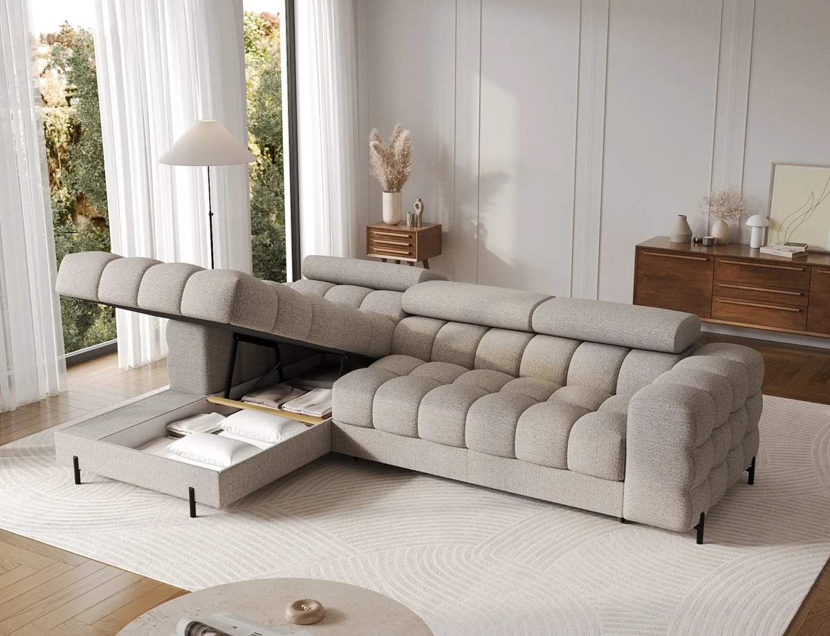 NAROŻNIK FELRO TKANINA ROYAL 20 ARANŻACJA POJEMNIK NA POŚCIEL.webp