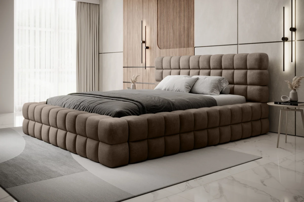 ŁÓŻKO DIZZLE 180X200 TKANINA AMORE 20 ARANŻACJAA.webp