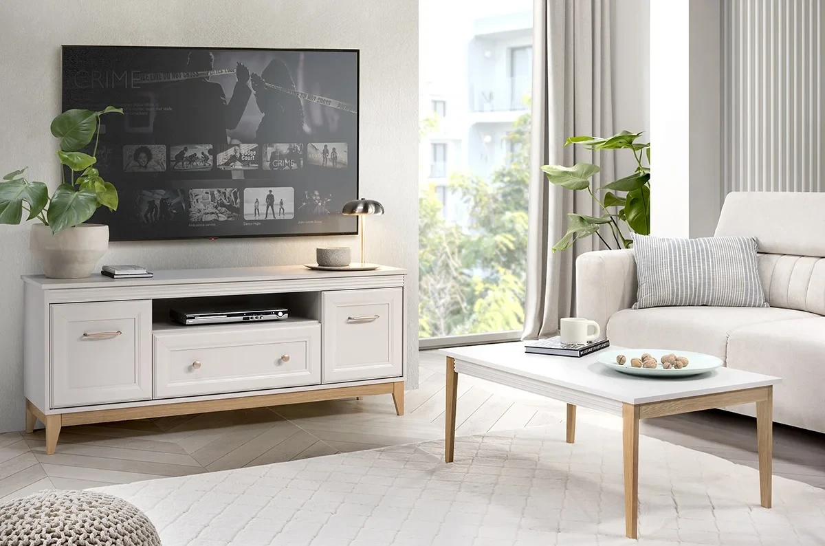 WINDSOR ARANŻACJA KASZMIR CASHMERE STOLIK SZAFKA RTV.webp