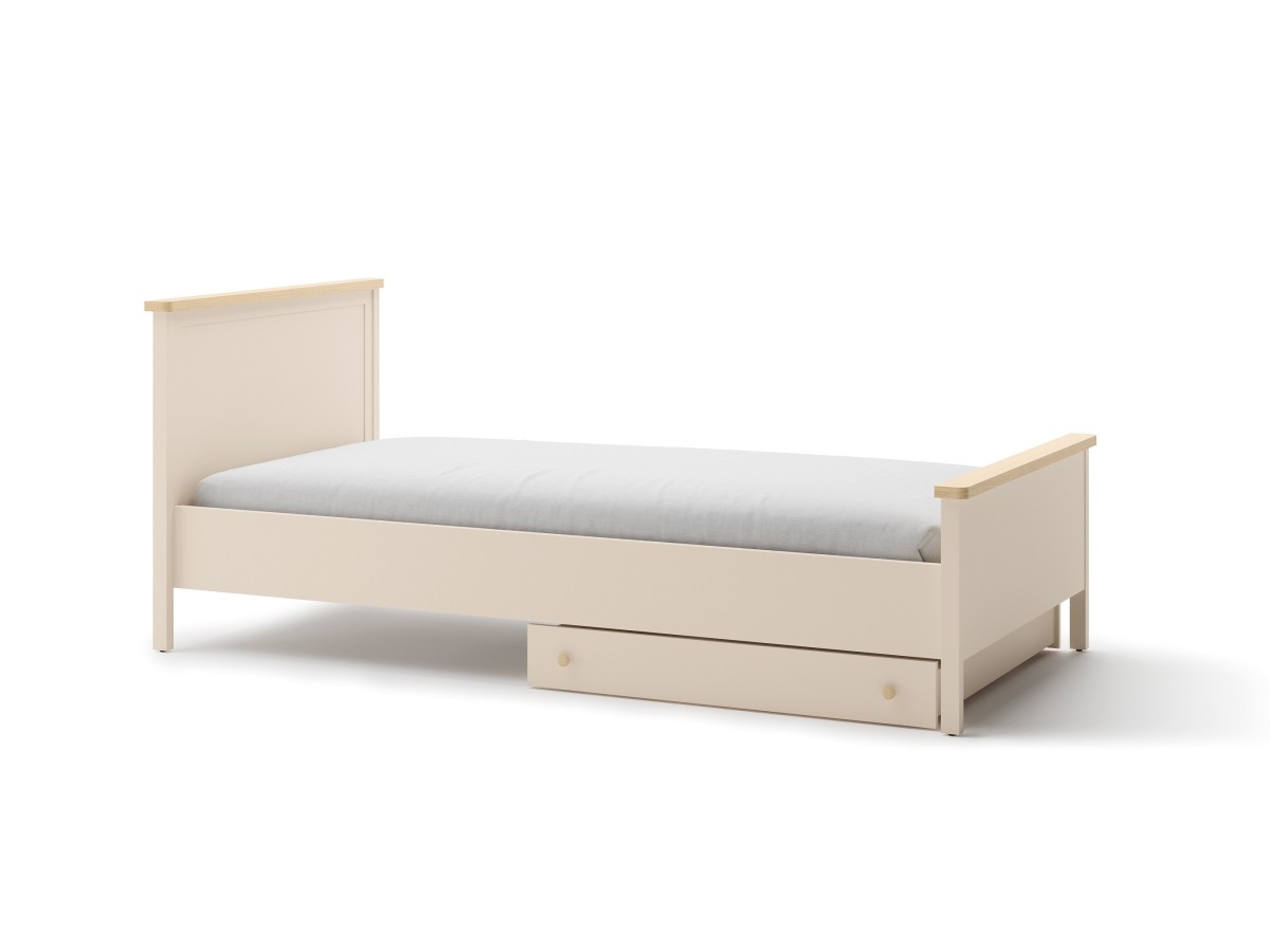 SO16BPVB_02 ŁÓŻKO 90 BEŻ PIASKOWY SZUFLADA ZEWNĄTRZ.jpg