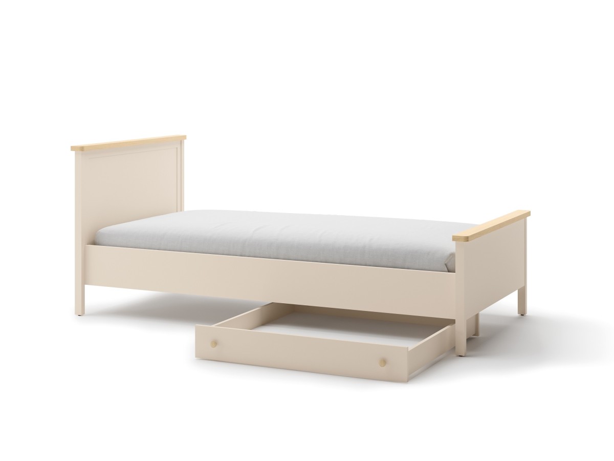 SO16BPVB_03 ŁÓŻKO 90 BEŻ PIASKOWY SZUFLADA WEWNĄTRZ.jpg