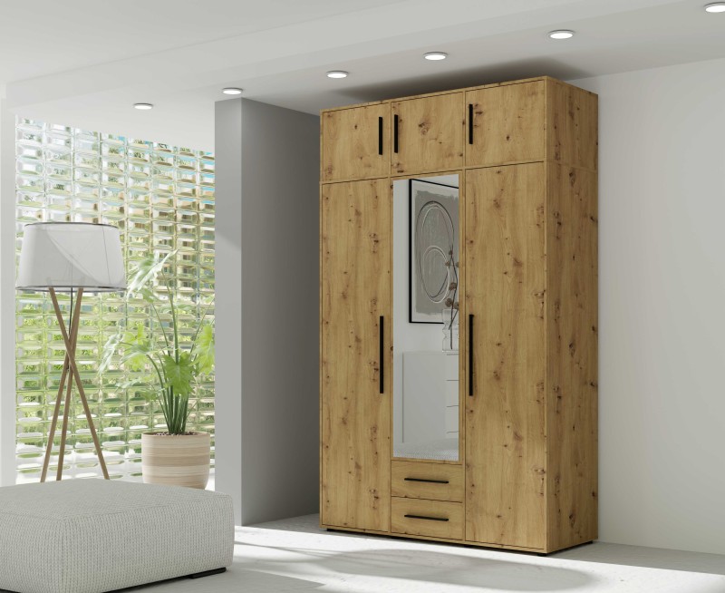 MAXIONE ARANZ 9 SZ3D2SZ_NADSTAWKA 3D dab artisan 1a  SZAFA OTWIERANA 150 NADSTAWKA.jpg