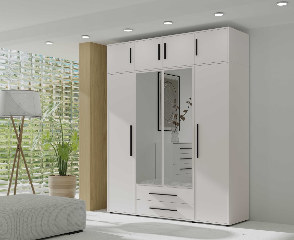 MAXIONE ARANZ 7 SZ4D2SZ_NADSTAWKA 4D bialy mat 1a  SZAFA OTWIERANA 200 NADSTAWKA.jpg