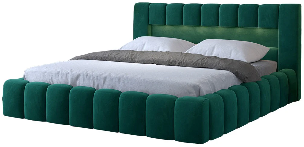 ŁÓŻKO LAMICA 180 X 200 TKANINA MONOLITH 37.webp