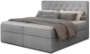 ŁÓŻKO KONTYNENTALNE LOREE 160 X 200 TKANINA MONOLITH 84.webp