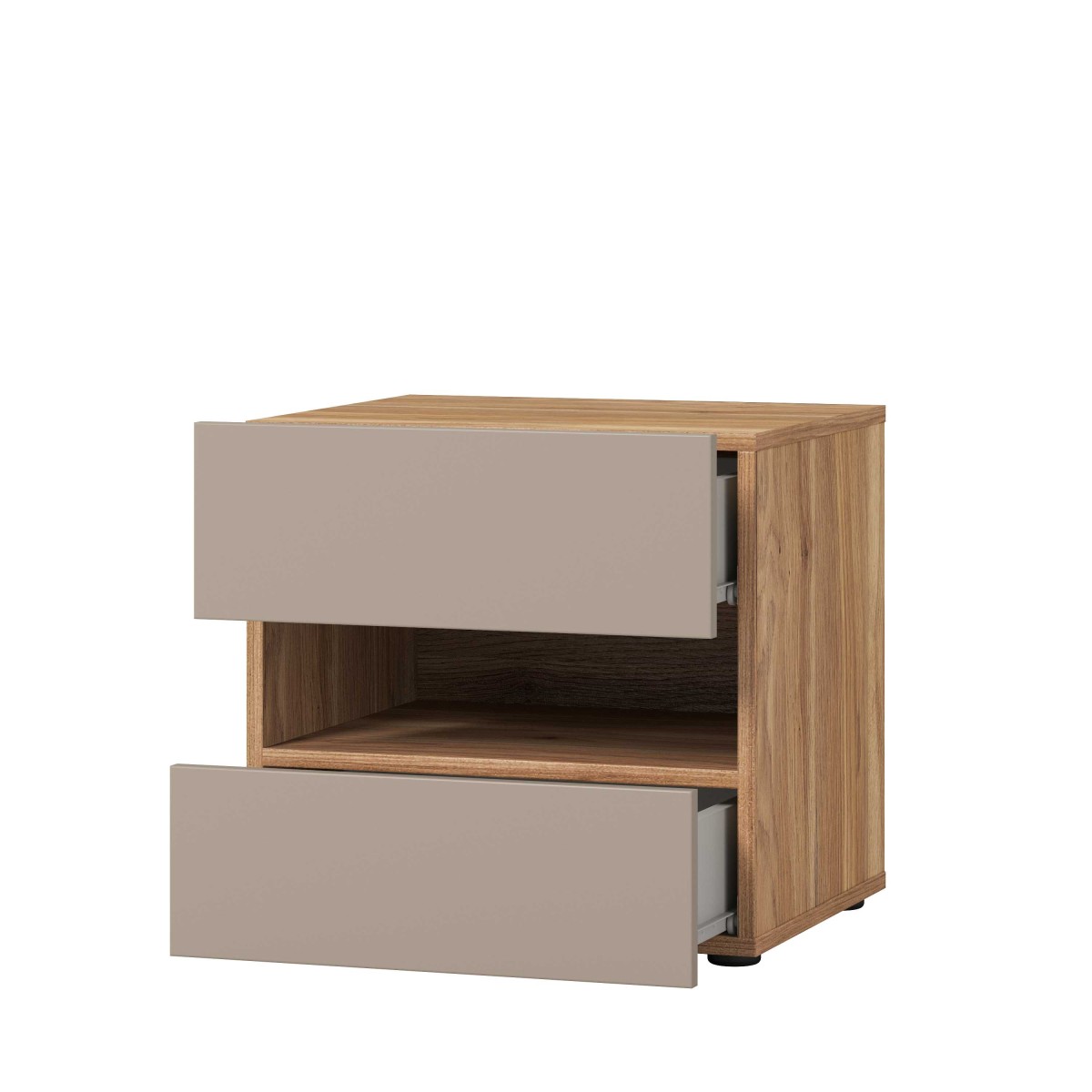IMPRESSIO 24MCNJ23_STOLIK NOCNY SZAFKA 2 SZUFLADY DĄB MAUVELLA CONGO WEWNĄTRZ.jpg