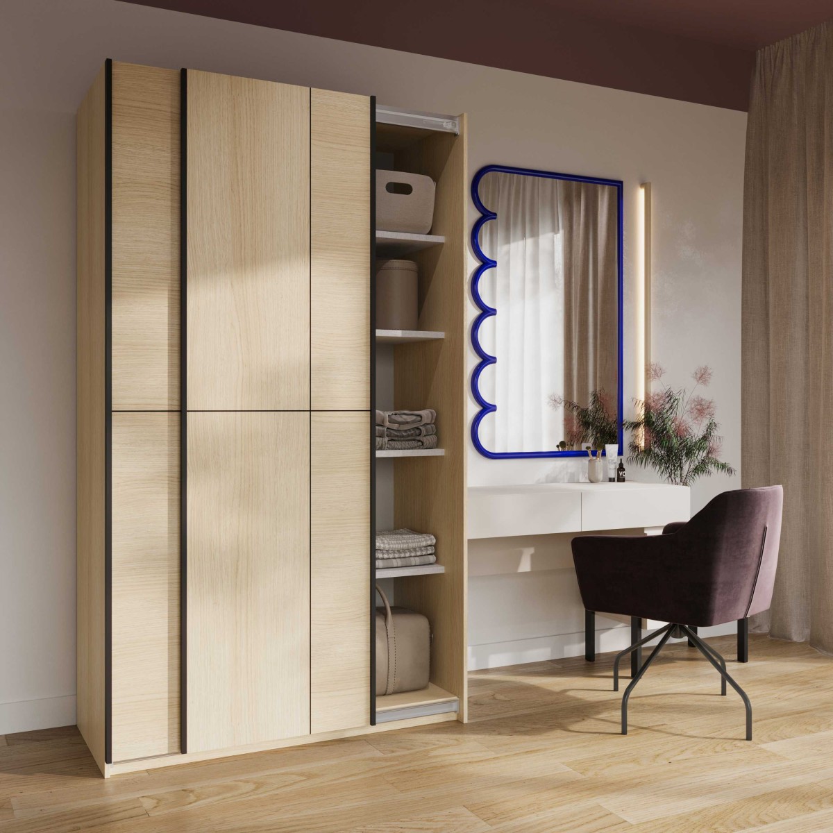 CUBE 24LGOF64_1+JUKON S 24KSND03+SILLA (2) SZAFA PRZESUWNA DWUDRZWIOWA 120 CM DĄB LINDBERG ARANŻACJA.jpg