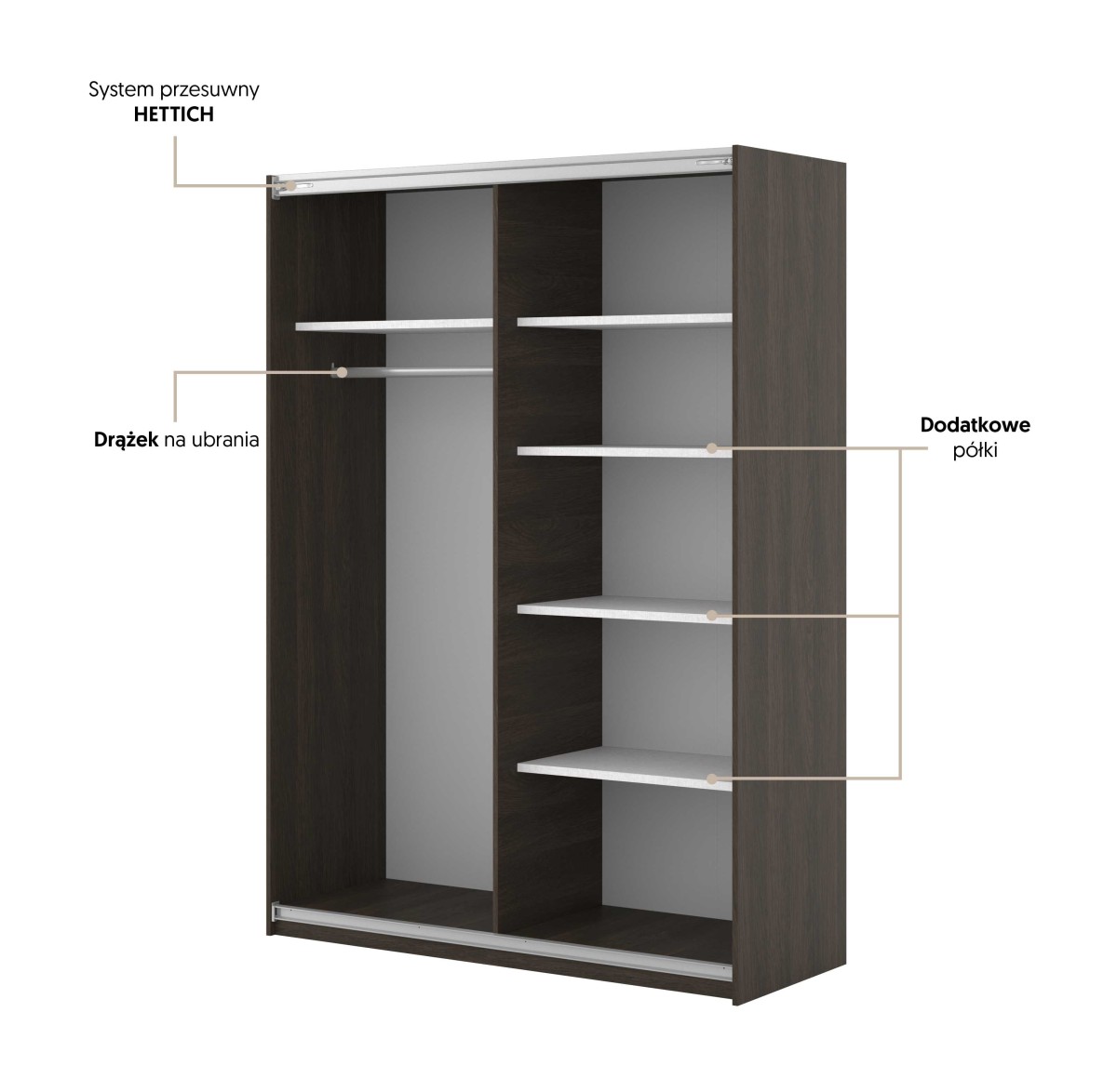 NIVA 24DWOE15_SZAFA 150 CM DWUDRZWIOWA PRZESUWNA LAMELE DĄB DUNIN CZARNY MAT OPIS.jpg
