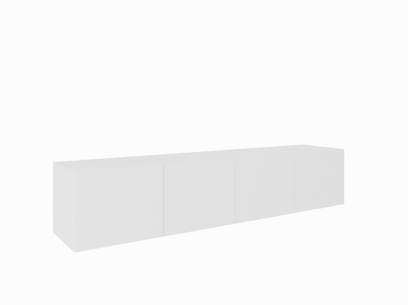 SZAFKA RTV WISZĄCA NIKO 200 2X100 KORPUS BIAŁY MAT FRONT BIAŁY MAT ZEWNĄTRZ.png