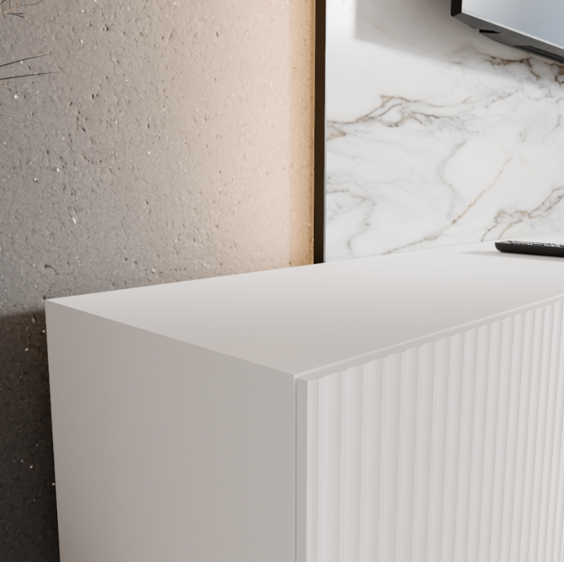 SZAFKA RTV WISZĄCA NOE 200 2X100 KORPUS BIAŁY MAT FRONT BIAŁY MAT ARANŻACJA DETALE.png