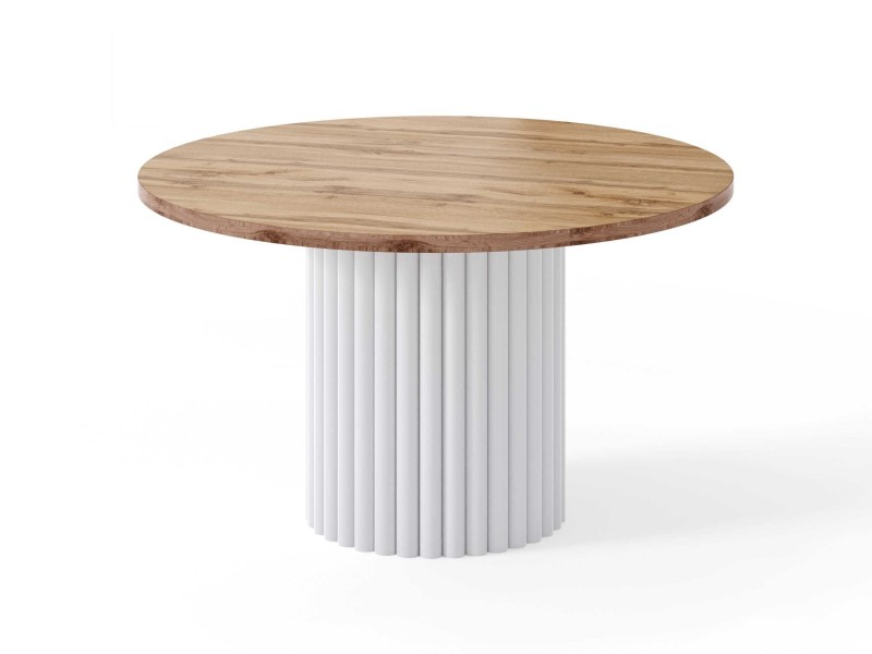 STOLIK KAWOWY LAMELO STELAŻ BIAŁY BLAT DĄB WOTAN RYFLE.jpg