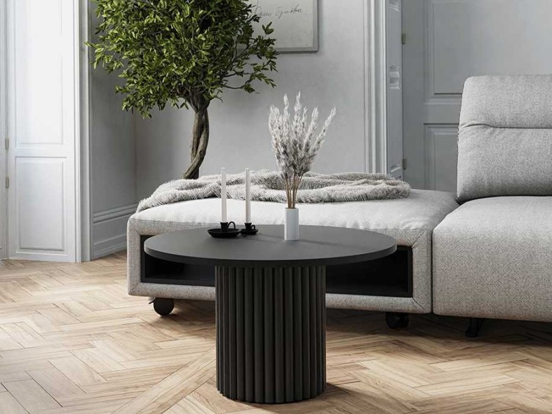 STOLIK KAWOWY LAMELO STELAŻ CZARNY BLAT CZARNY RYFLE ARANŻACJA.jpg