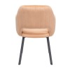 Krzesło MONTE Tapicerowane Beżowe ULTRA – krzesło do jadalni i salonu, widok od tyłu
