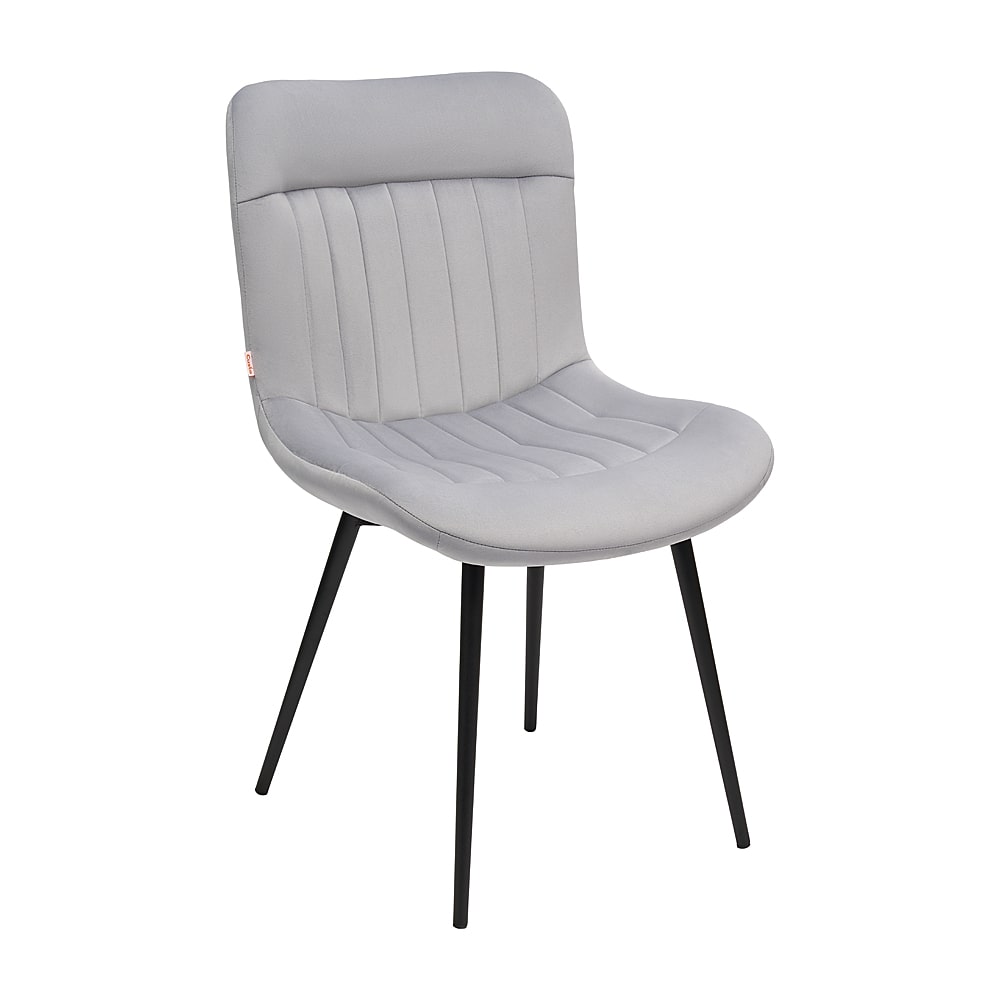 Krzesło CUSTO C22 Tapicerowane Szare – nowoczesne krzesło do jadalni i salonu