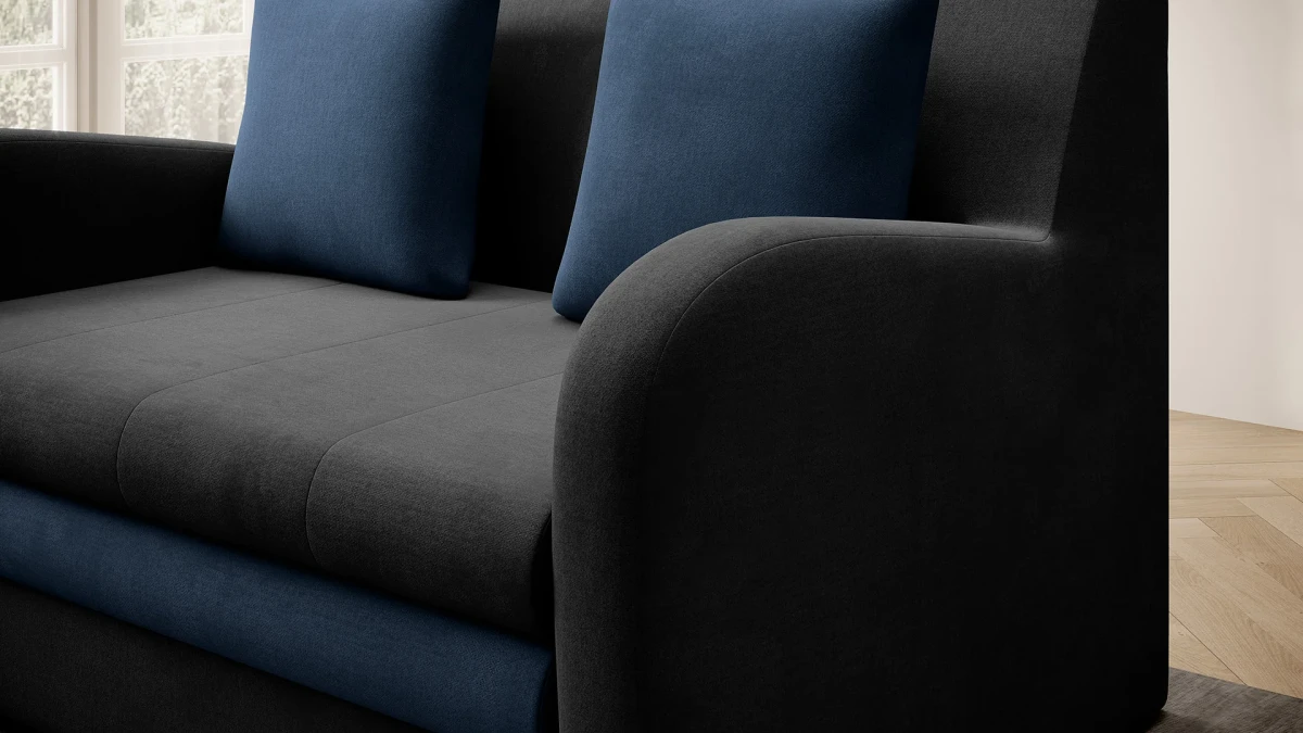 sofa-ario-grafit-granat-gladka-detal-podlokietnik-i-siedzisko-zblizenie.webp