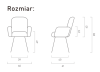 Zdjęcie Wymiarów Krzesło Samuel