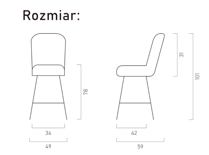 Zdjęcie Wymiarów Hoker Armando B