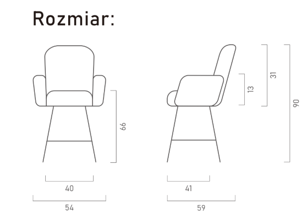 Zdjęcie Wymiarów Hoker Samuel PB