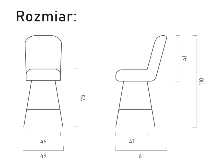 Zdjęcie Wymiarów Hoker Diego B