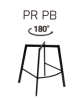 Hoker Nóżki PR PB 180°