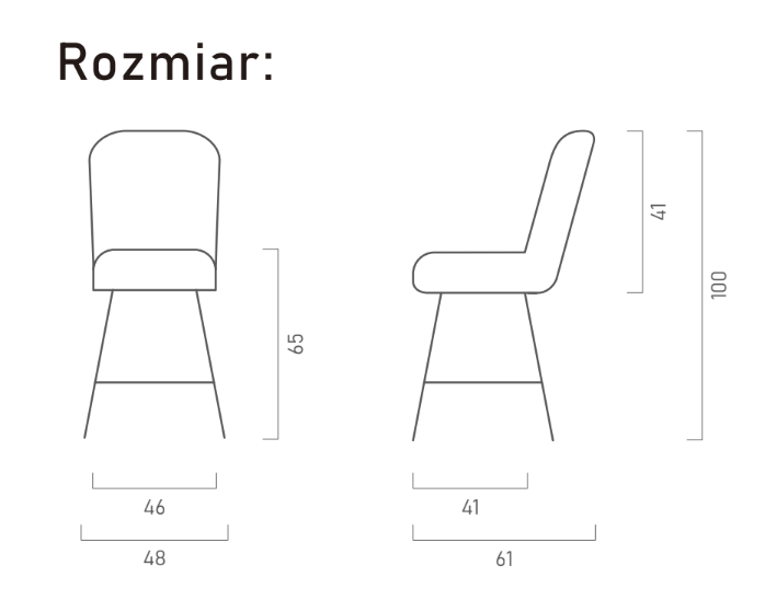 Zdjęcie Wymiarów Hoker Diego PB