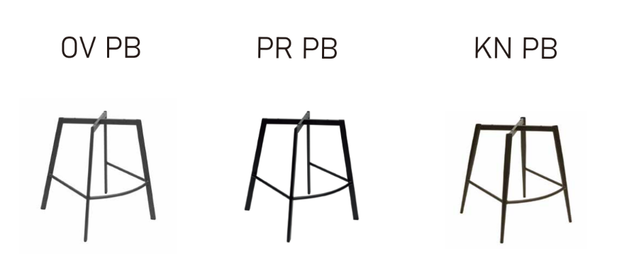 Hoker PB Rodzaje Nóżek