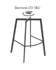 Hoker Nóżki Barowe OV 180°