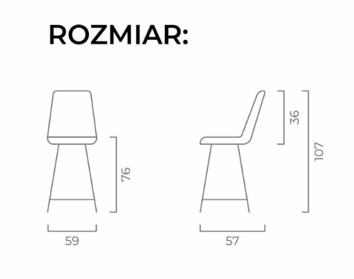 Zdjęcie Wymiarów Hoker Stark B