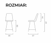 Zdjęcie Wymiarów Hoker Stark PB