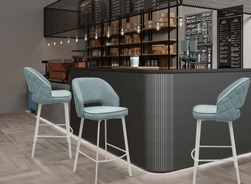 Hoker Andre B w aranżacji stylowej kawiarni