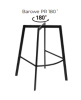 Hoker Nóżki Barowe PR 180°