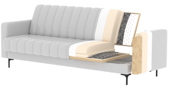 WERSALKA SOFA RONEYY STRUKTURA BUDOWA WYPEŁNIENIE RYSUNEK TECHNICZNY.png